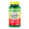 Spring Valley Odor-Controlled Garlic Softgels Dietary Supplement; 1; 000 mg; 120 Count