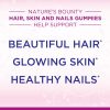 Nature's Bounty Optimal Solutions Advanced Hair; Skin and Nail Softgels; 120 Count